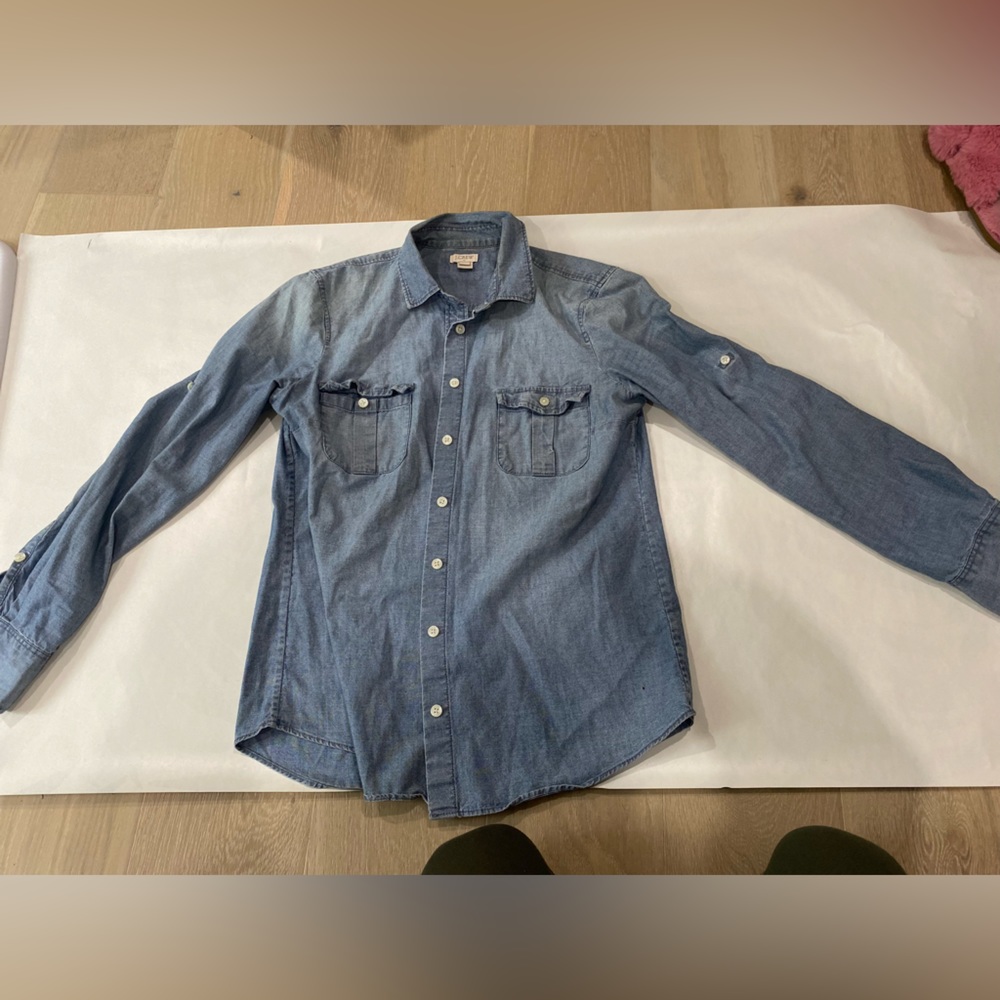 J. Crew denim button down